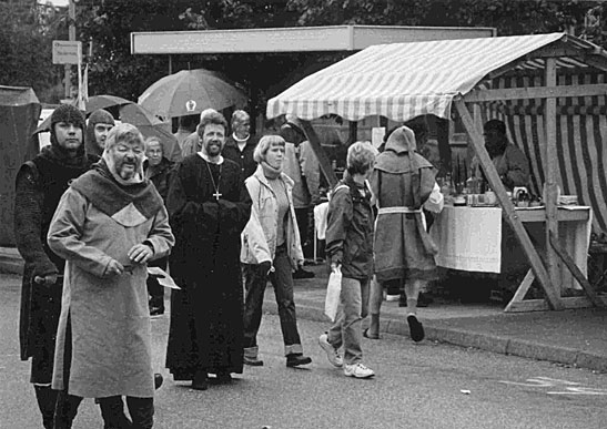 Medeltidsmarknad och Kolifej i Kolbäck 2001