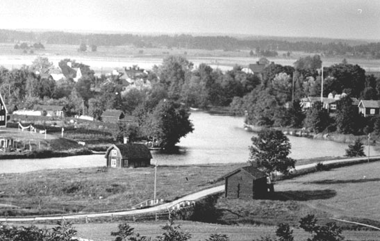 Eriksgatan fotograferad från kyrktornet 