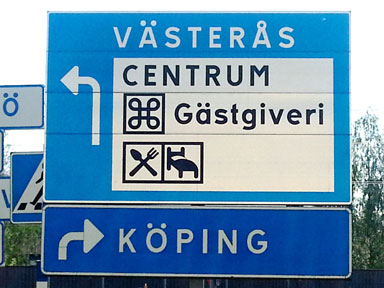 Vägskylt