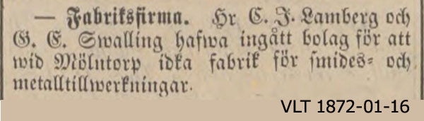 Tidningsnotis